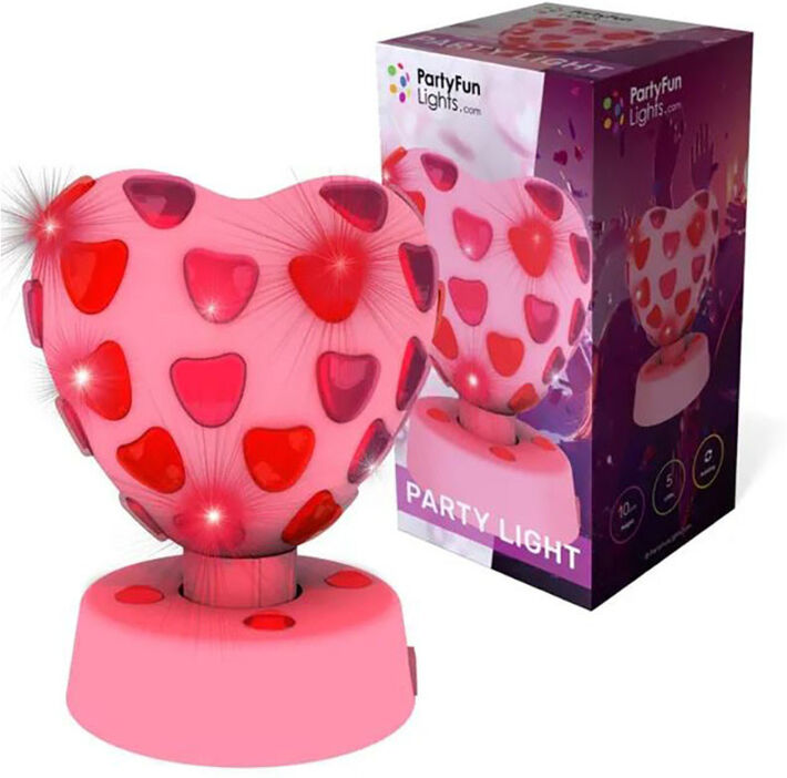 Partyfun Lights - Hjerte Lampe 20 Cm