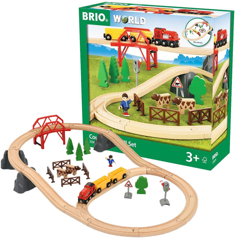 Brio World Togbane - Livet På Landet 36 Deler