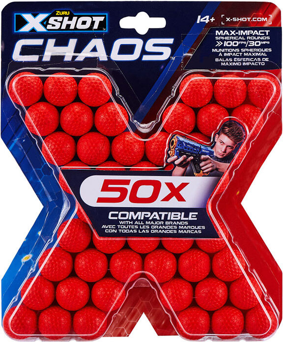 X-Shot Zuru X-Shot Chaos Refill - 50 Stk