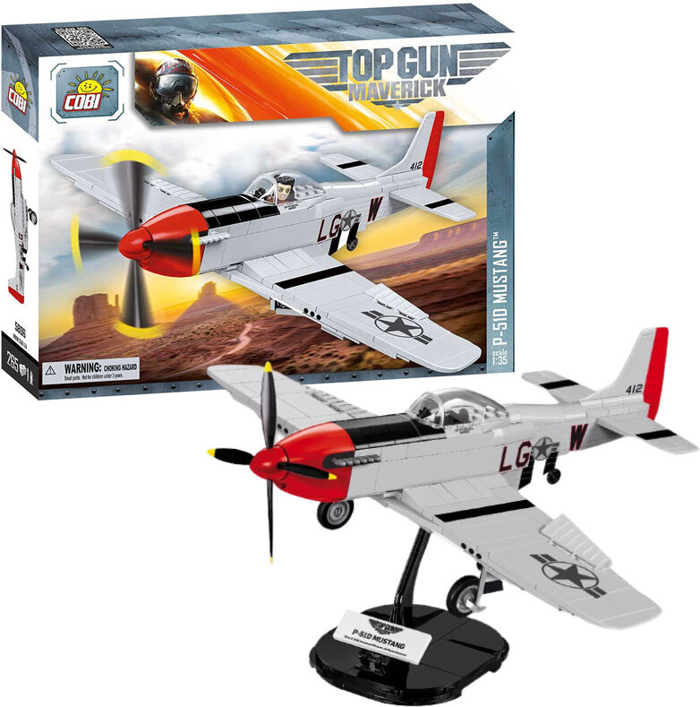 Cobi Top Gun P-51 Mustang Byggesett 265 Deler