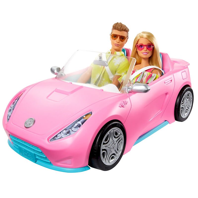 Barbie - Barbie & Ken Med Bil Og Basseng