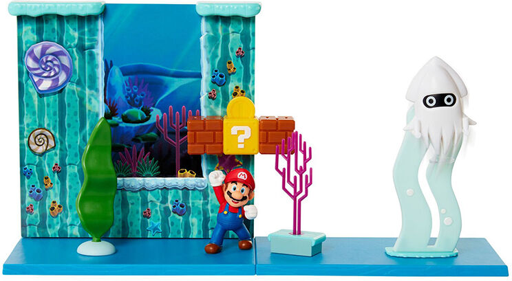 Nintendo Super Mario Lekesett - Underwater