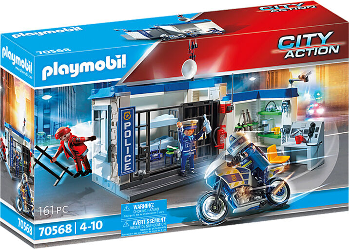 Playmobil City Action - Politi: Flukt Fra Fengsel 70568