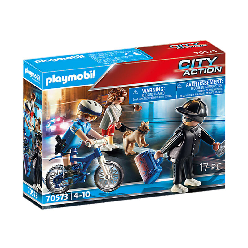Playmobil City Action - Politisykkel: Jakt På Lommetyv 70573