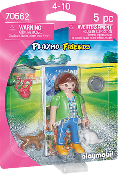 Playmobil Playmo-Friends - Kvinne Med Kattunger 70562