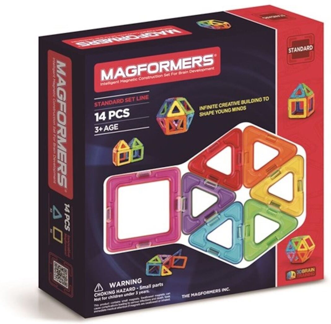 Magformers Byggesett, 14 deler