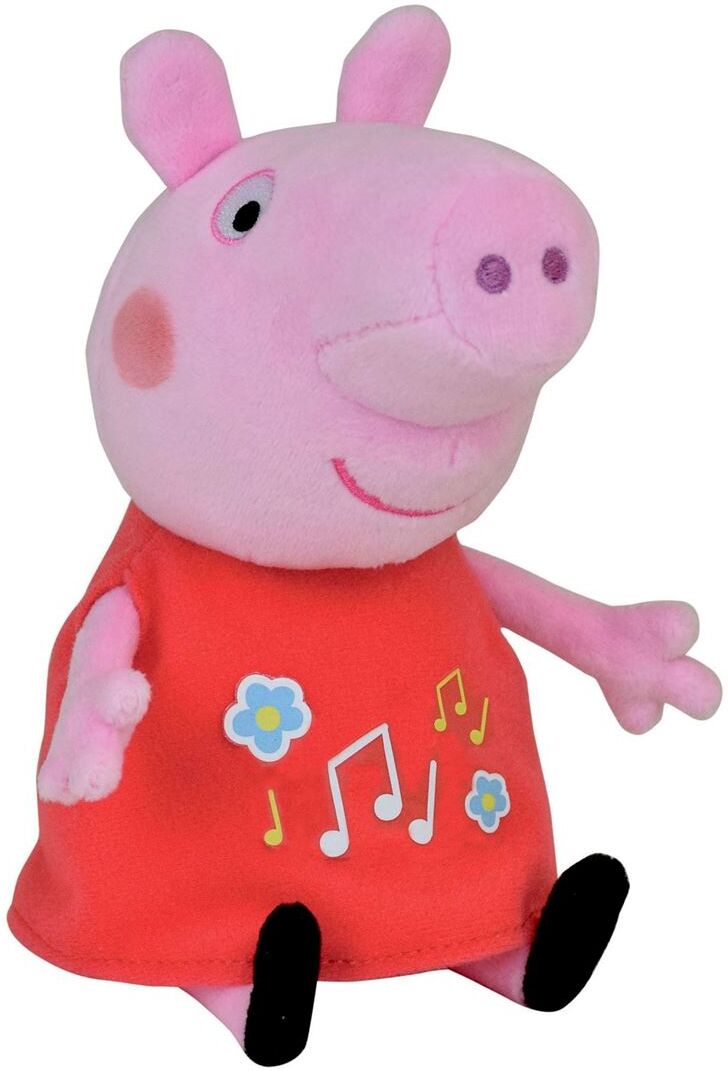 Peppa Pig Peppa Gris Kosebamse, 20cm med musikk