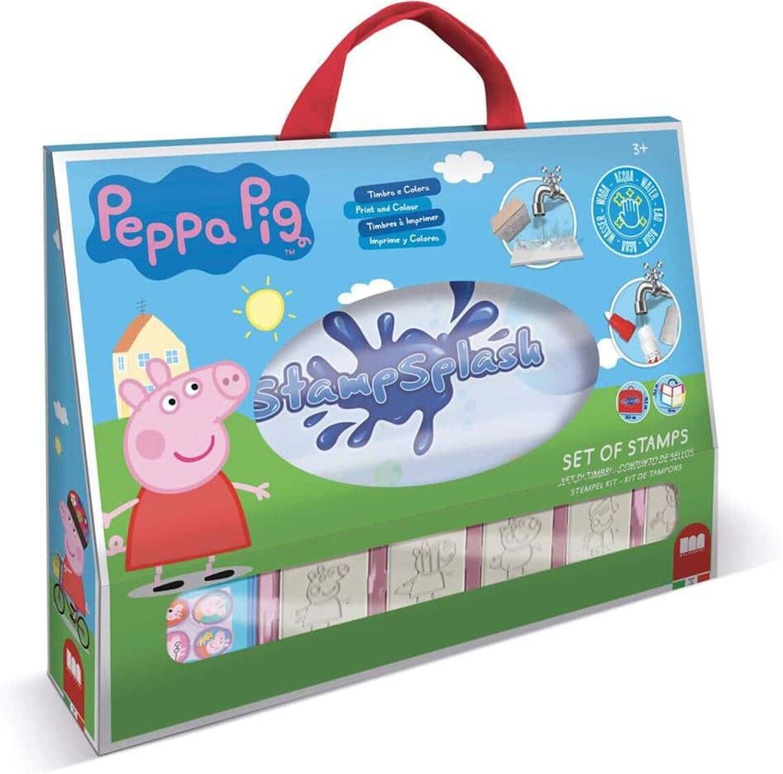 Peppa Pig Peppa Gris Stempelsett, Stampsplash