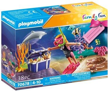 Playmobil SuperSets - Gavesett Skattedykker