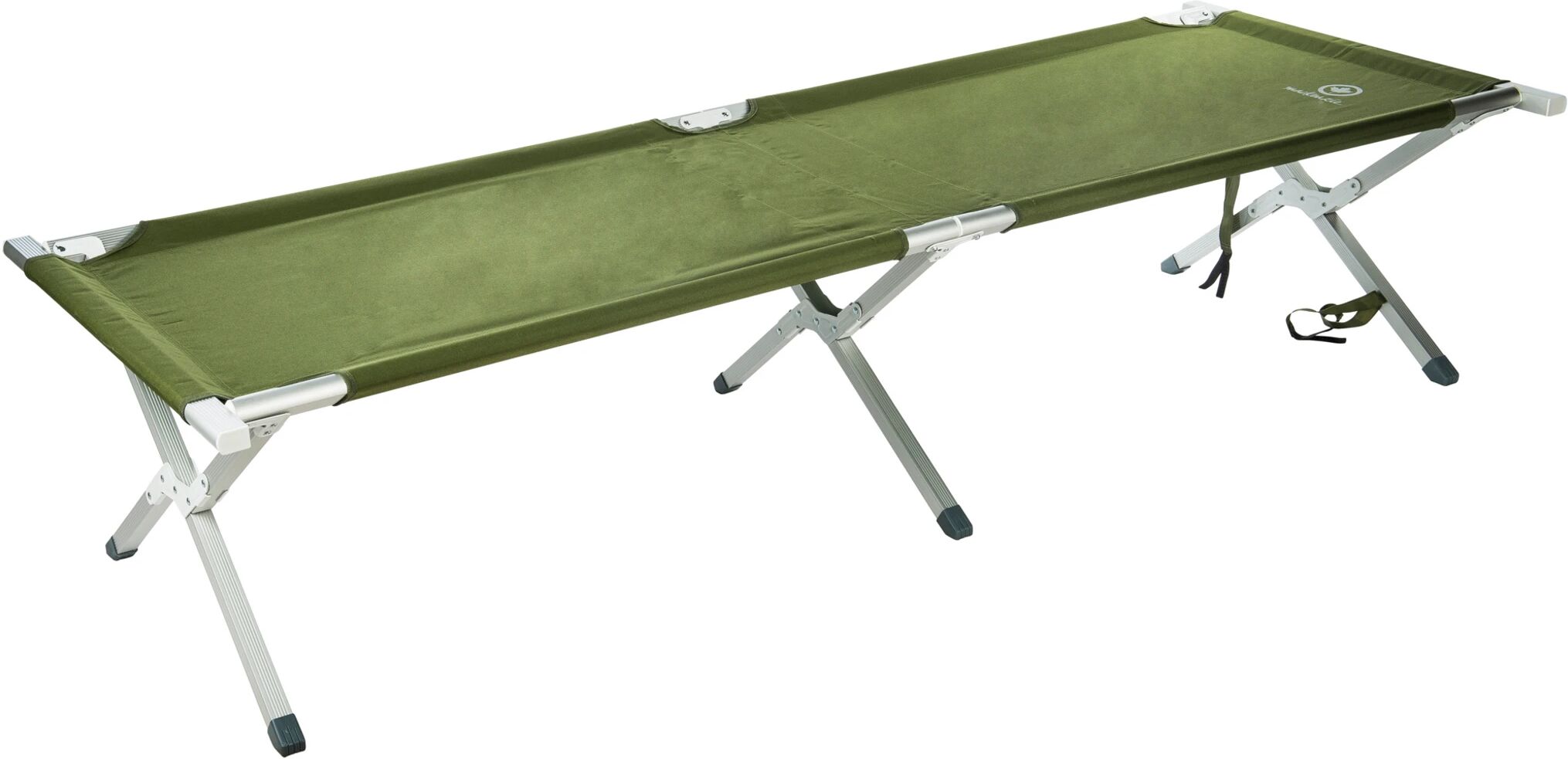 Mackenzie Aluminium Camping Bed, feltseng One Size Green