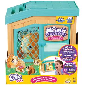 Moose, Little Live Pets, Mama Surprise Świnka Morska interaktywna