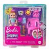Lalka Barbie Dziecko i akcesoria - mycie zębów Mattel