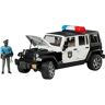 Jeep Wrangler Unlimited Rubicon + policjant Bruder