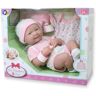 JC Toys Lalka Bobas Z Ubrankami - La Newborn, Ubieranie Lalek!