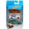 Hot Wheels Basic Car 3-Car 1 Pack (Style Mogą Się Różnić) Unisex