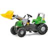 Rolly Toys Junior Zielony Traktor na pedały z łyżką 811465