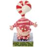 Disney Figura TRADITIONS BY JIM SHORE Cheshire Cat de Natal: Cauda Candy Cane