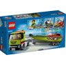 Lego City: Racing Boat Transporter (Idade mínima: 5 - 238 peças)