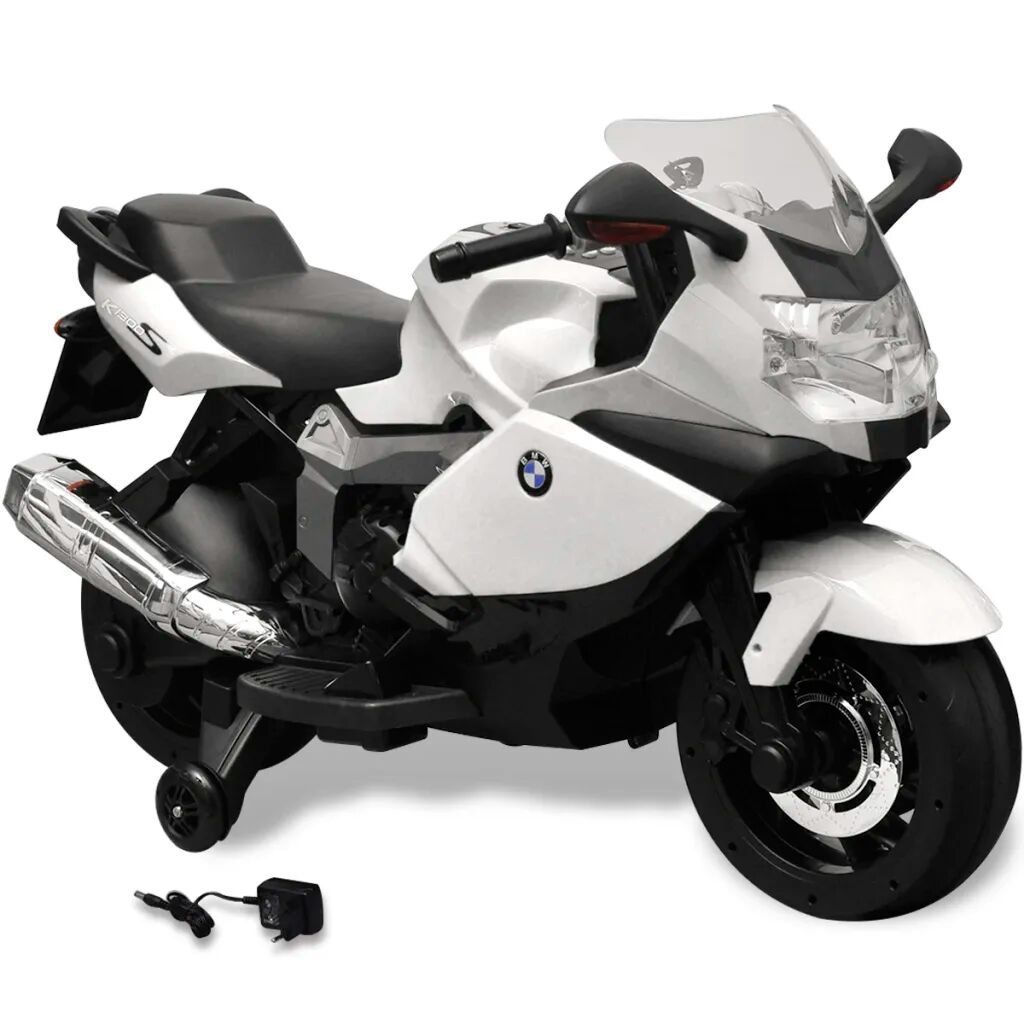 vidaXL Motocicleta eléctrica BMW 283 para crianças- branca 6V