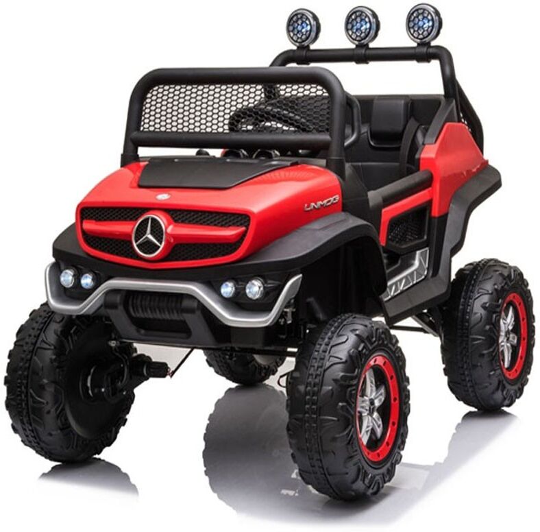 Default Carro Elétrico Mercedes Unimog (monolugar) Vermelho