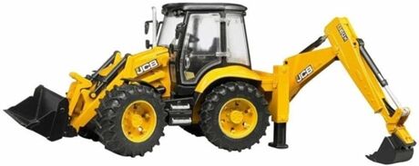 Bruder Carregadora de brincar JCB 5CX com pá (Idade Mínima: 3 - Agricultura e Jardinagem)