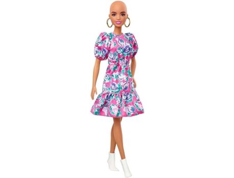 Eolo Barbie Fashionistas Doll Bald Doll (3 anos - 5.08 x 10.16 x 30.45 cm)