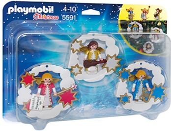 Playmobil Christmas - Decorações de Natal Anjos - 5591