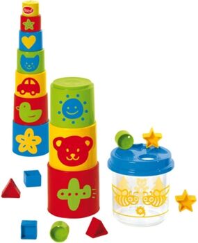 Gowi Toys Brinquedo de Construção Abelha com Pirâmide