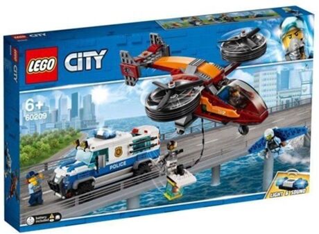 Lego City: Polícia e roubo de diamantes - 60209 (Idade mínima: 6 - 400 Peças)