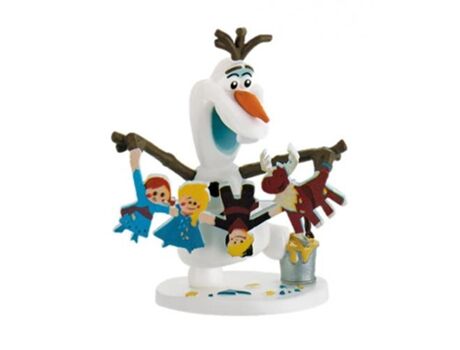 Bullyland Figura de Brincar Frozen: Olaf com Grinalda