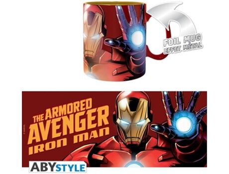 Marvel Caneca The Armored Avenger Iron Man (460 ml)