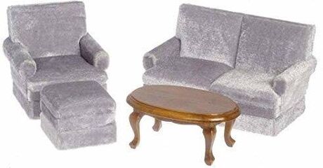 Aztec Imports, Inc. Mobiliário de Brincar Living Room Set (Idade Mínima: 4 Anos - 7.1x6.8x2.9 cm)