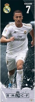 Real Madrid Poster Porta 2019/2020 Hazard