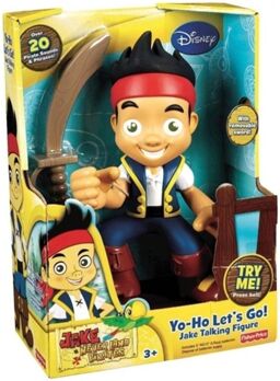 Fisher Price Boneco Jake Pirata Yo-ho