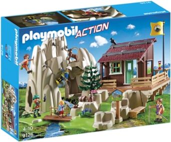 Playmobil Sports & Action: Alpinistas com Refúgio - 9126 (Idade mínima: 4 - 23 Piezas Peças)