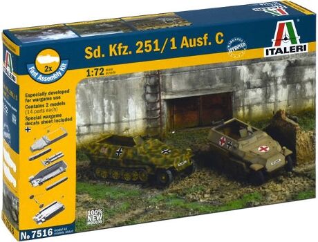 Italeri Carro militar Sd.Kfz. 251/1 Ausf. C