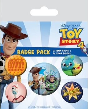 Disney Conjunto de Crachás GRUPO ERIK Toy Story 4 Friends For Life