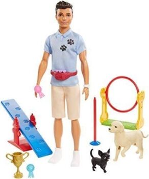 Mattel BARBIE: Treinadores de Cães Ken (Idade Mínima: 3)