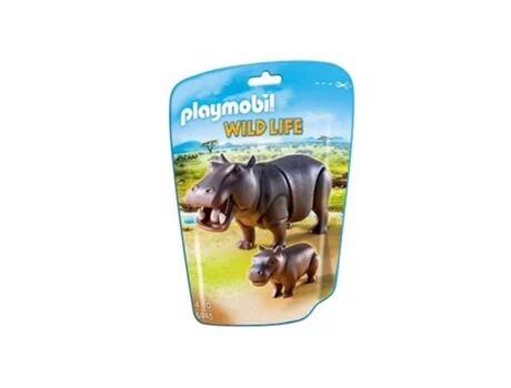 Playmobil Wild Life: Hipopótamos - 6945 (Idade mínima: 4)