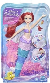 Disney Boneca HASBRO Ariel Aquática que muda de cor (Idade Mínima: 3 anos)