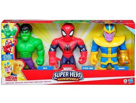 Hasbro Figuras de Ação Mega Mighties Super Hero