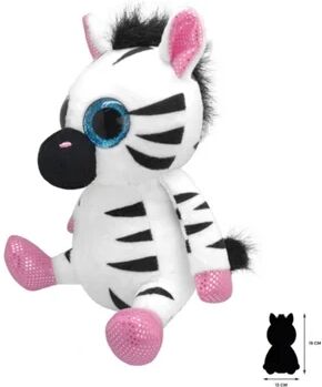 Wild Planet Peluche Zebra (11x12x19cm - Poliéster)