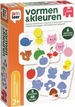 Jumbo Brinquedo Vormen and Kleuren