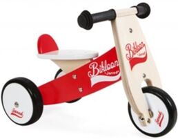 Janod Little Bikloon Trike Vermelho e Branco