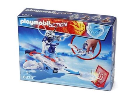 Playmobil Sports & Action: Androide de Gelo Com Lançador- 6833 (Idade mínima: 5)