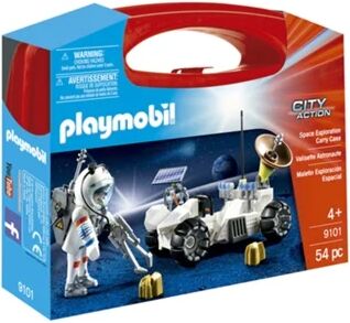 Playmobil City Action: Maleta de Exploração Espacial (Idade mínima: 4 - 54 Peças)