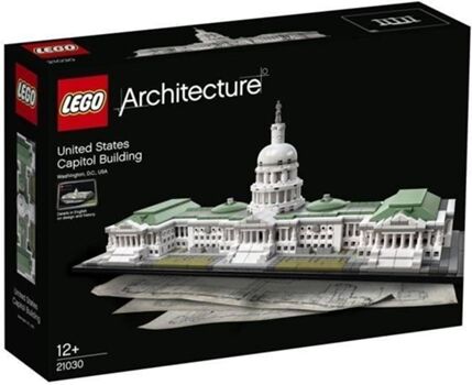 Lego Architecture: O Capitólio dos Estados Unidos - 21030 (Idade mínima: 12 - 1032 Peças)