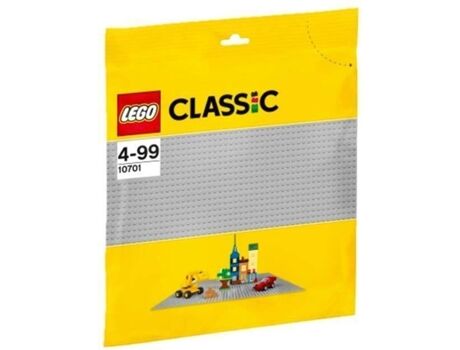 Lego Classic: Base Cinzento 10701 (Idade mínima: 4 - 1 Peça)