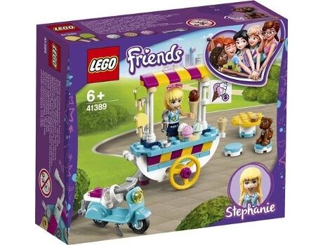 Lego Friends: Carrinho de Sorvetes (Idade mínima: 6 - 97 peças)