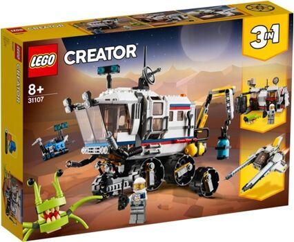 Lego Creator 3 em 1: Carro de Exploração Lunar (Idade Mínima: ‍8 - 510 Peças)